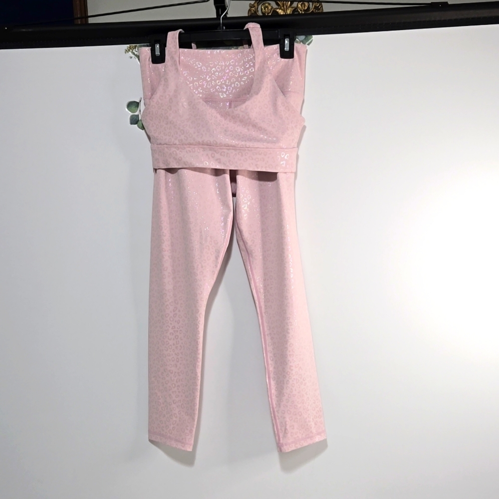 Zyia Active Light N Tight Pink Leopard. Size 8/10 Leggings Size M Sports…
